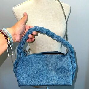 Urban Expressions Light Denim Shoulder Bag